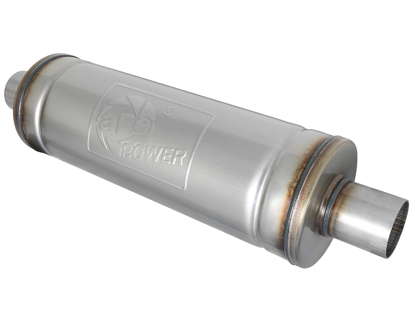 aFe MACH Force-Xp 409 Stainless Steel Pass-Through Muffler - 49M00021
