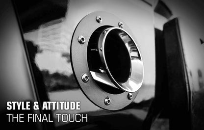MagnaFlow Single Exhaust Tip - 2.5in. Inlet/3in. Outlet 35102