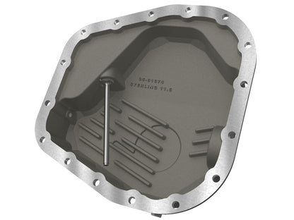 aFe Pro Series Rear Differential Cover Black w/ Machined Fins - Ford 2023-2026 6.7L/7.3L