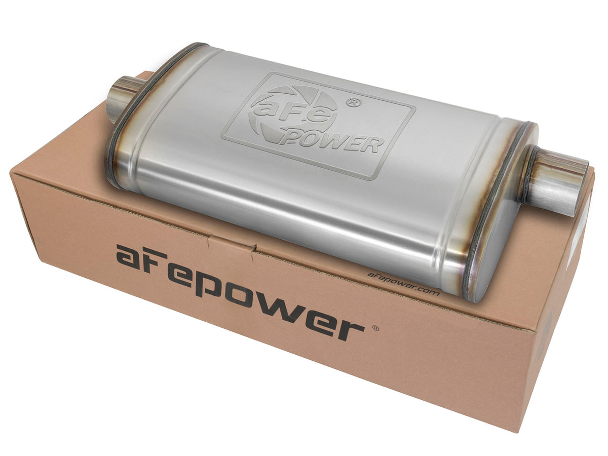aFe MACH Force-Xp 409 Stainless Steel Pass-Through Muffler - 49M00016