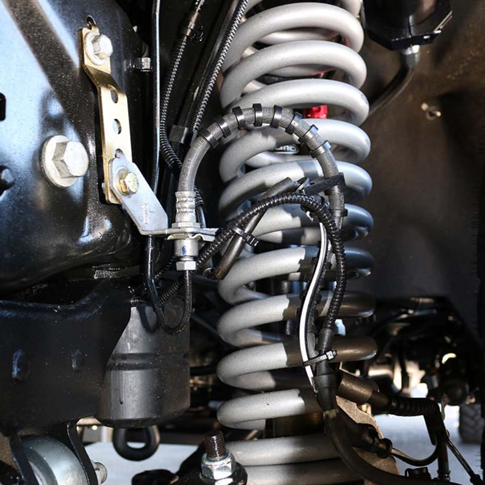 S&B Brake Line Drop Bracket Kit, Up to 4.5" Drop