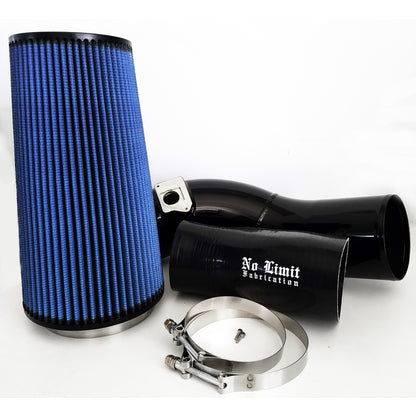 No Limit 6.0 Cold Air Intake 03-07 Ford Super Duty Power Stroke Black