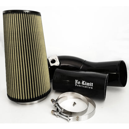 No Limit 6.0 Cold Air Intake 03-07 Ford Super Duty Power Stroke Black