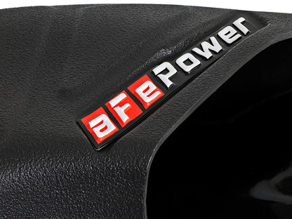 aFe Dynamic Cold Air Intake Air Scoop (D.A.S.) Black - Ford 2008-2010 6.4L