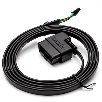 Banks Power 4-Pin OBD-II Cable Flat-OBD-II Cable for iDash or PedalMonster