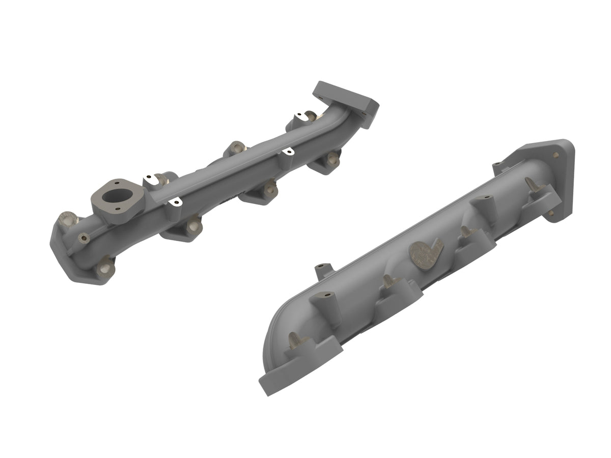 aFe BladeRunner Ported Ductile Iron Exhaust Manifold - Ford 2011-2014 6.7L