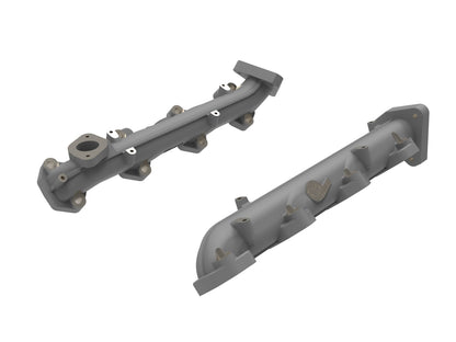 aFe BladeRunner Ported Ductile Iron Exhaust Manifold - Ford 2011-2014 6.7L