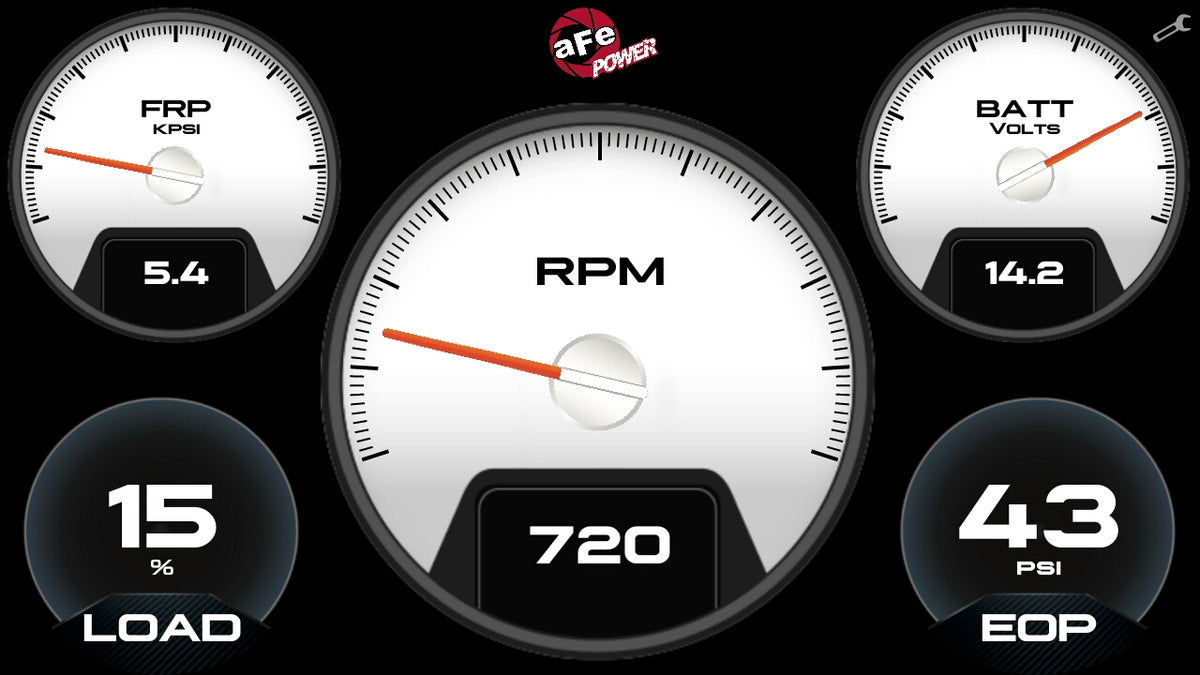 aFe AGD 5-1/2 IN Digital Gauge Display Monitor