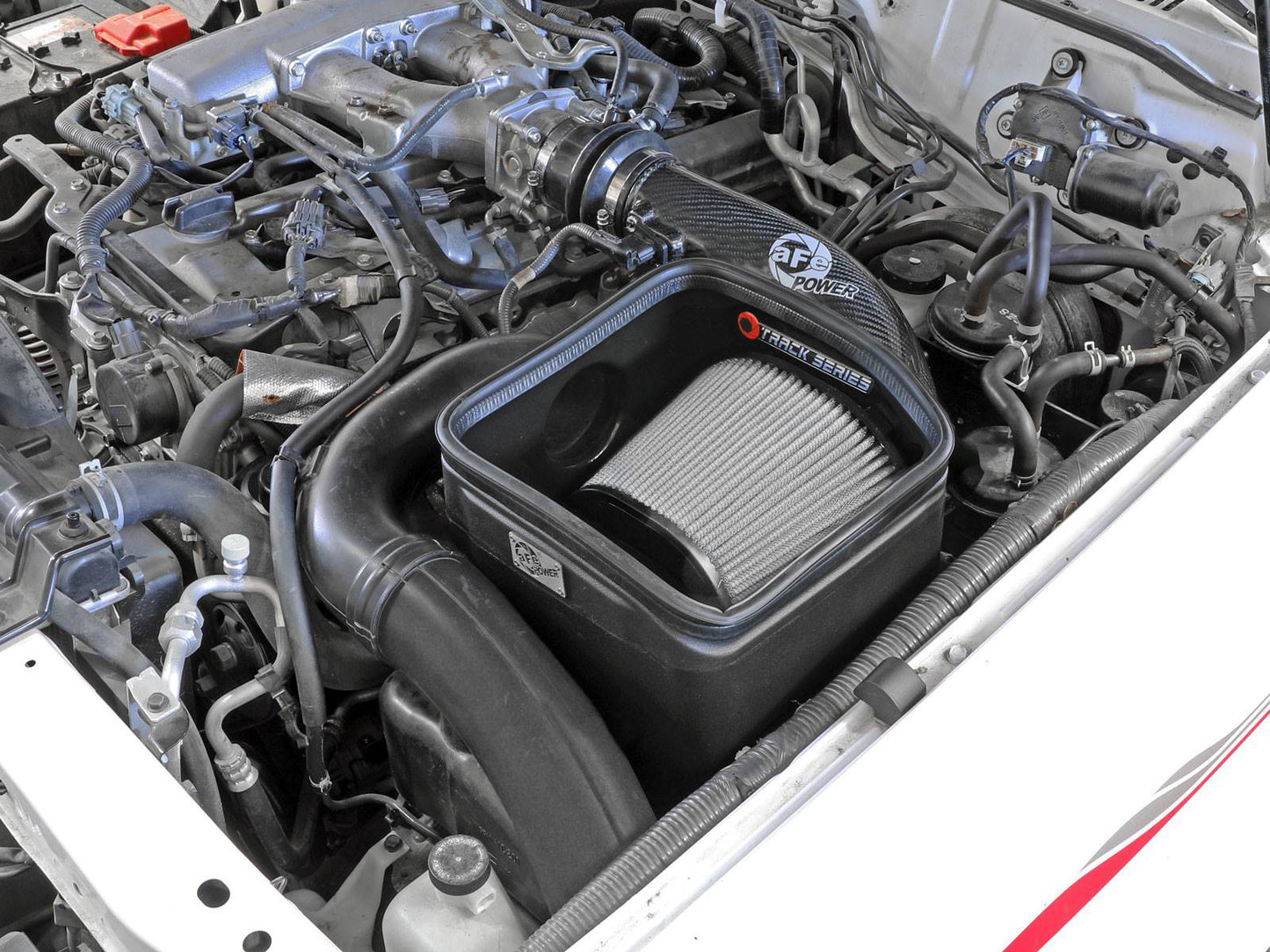 aFe Track Series Carbon Fiber Intake System w/ Pro DRY S Filter
