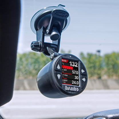 Banks Power Gauge Pod Suction Mounts, Single Sticky Base