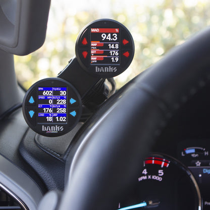 Banks Power Gauge Pod Suction Mounts for iDash and 52mm (2-1/16 in) gauges