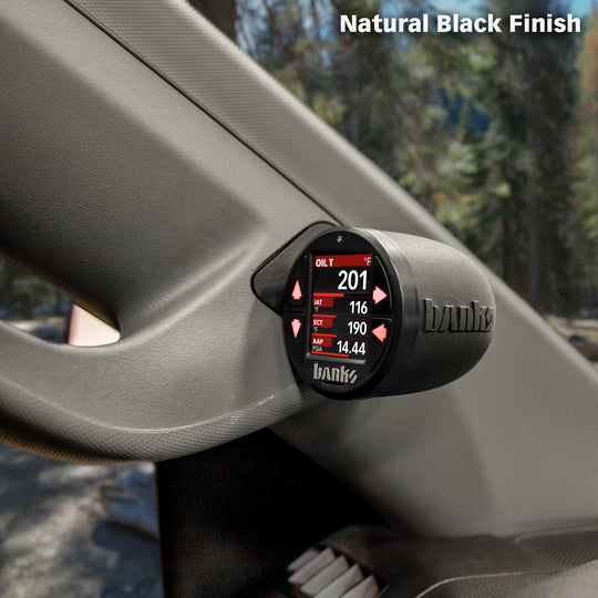 Banks Power iDash Stealth Pod Mounts, Grab Handle Gauge Pod