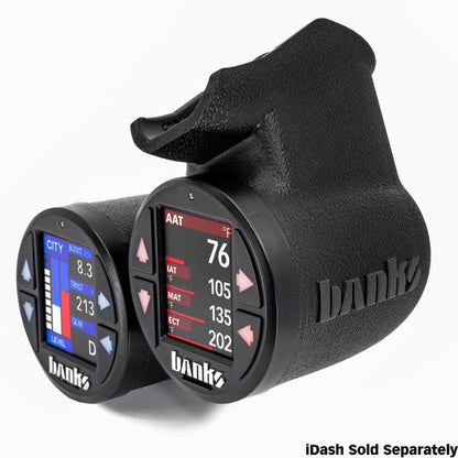 Banks Power iDash Stealth Pod Mounts Grab Handle Gauge Pod for 2019-2026 RAM 2500/3500