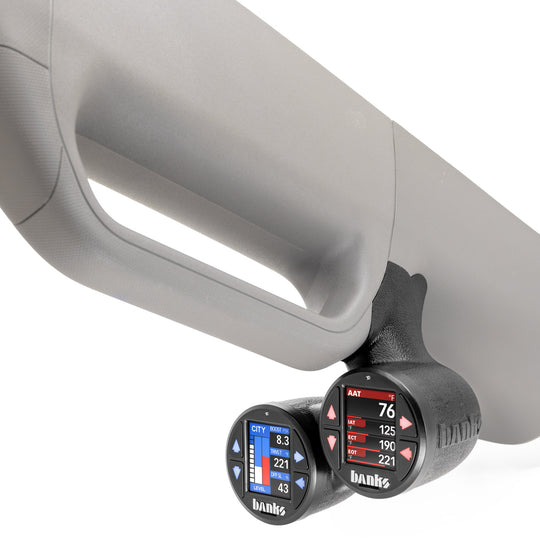 Banks Power iDash Stealth Pod Mounts Grab Handle Gauge Pod - Ford 2015-2022