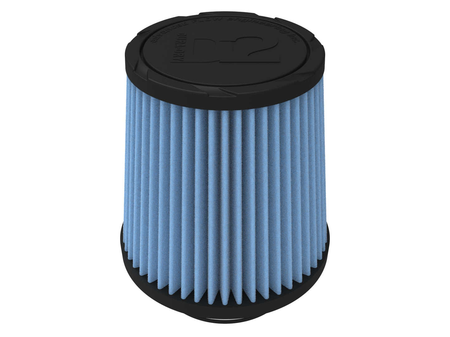 aFe Universal Clamp-On Air Filter w/ D2 Dura-Dry Media - 21-35010V