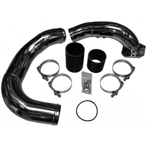 No Limit 64RCSK 6.4L Coldside Kit - Raw 304 Stainless Steel - 2008-2010 Ford Super Duty Power Stroke