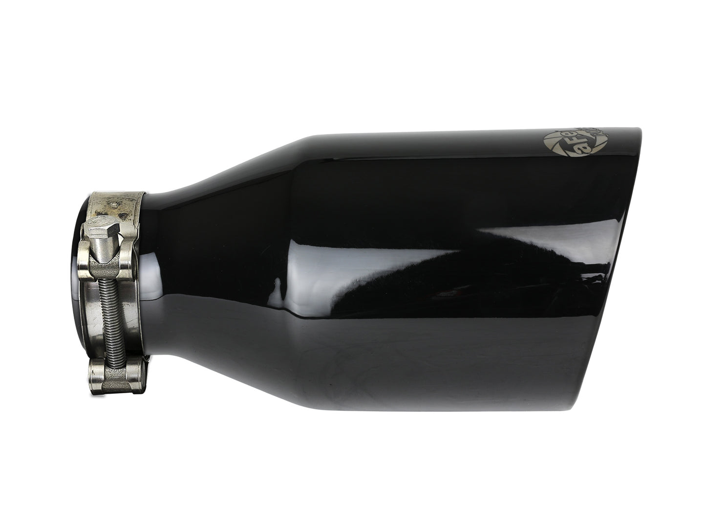 aFe MACH Force-Xp 409 Stainless Steel Clamp-on Exhaust Tip Black - 49T25454-B091