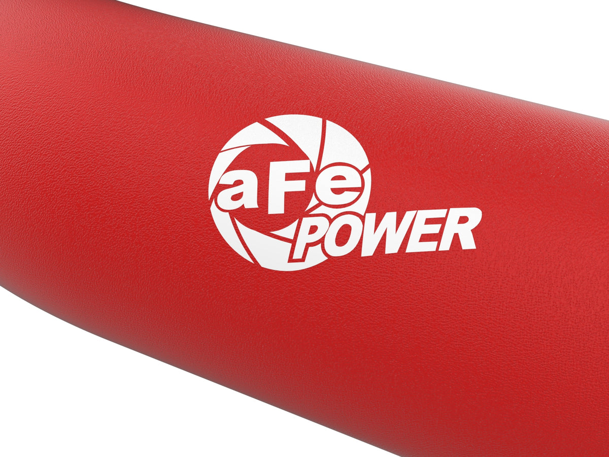 aFe BladeRunner Aluminum Hot and Cold Charge Pipe Kit Red - 46-20734-R