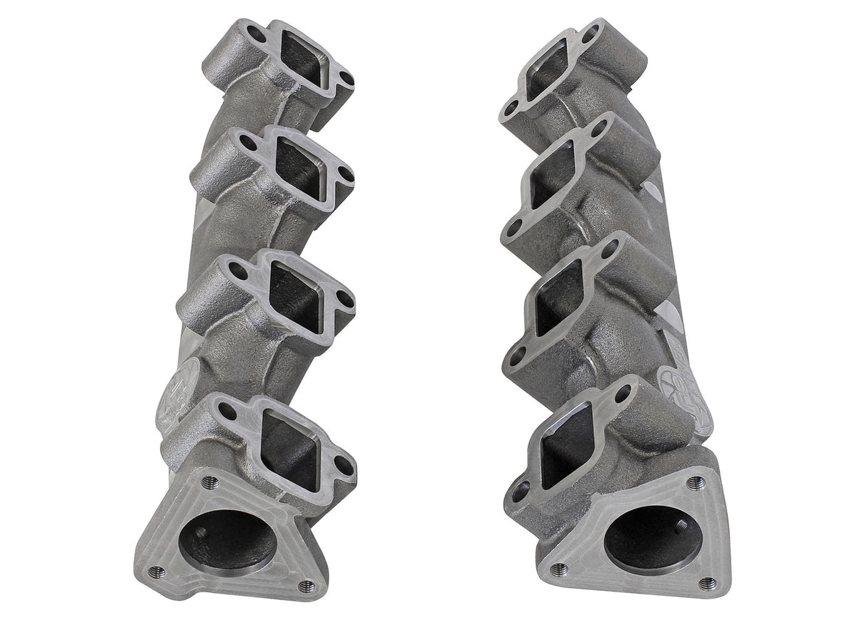 aFe BladeRunner Ported Ductile Iron Exhaust Manifold - Chevy/GMC 2001-2016 6.6L