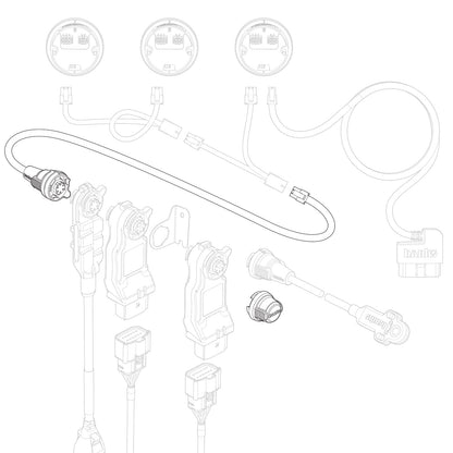 Banks Power Starter Cable and Kit 6-Pin, Connects iDash to Banks Modules/Derringer