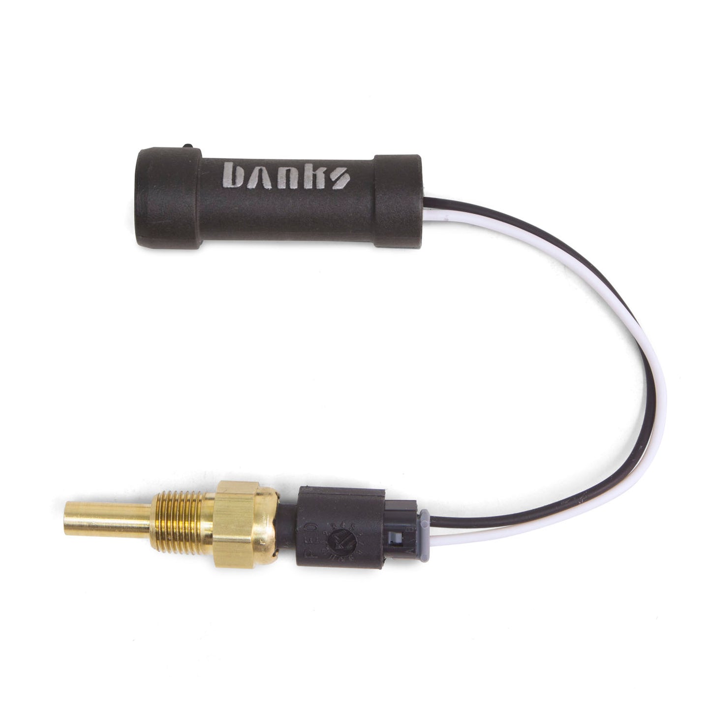 Banks Power Fluid Temperature Sensor 0-300 deg F Fluid temperature, 1/8 NPT and 3/8 NPT