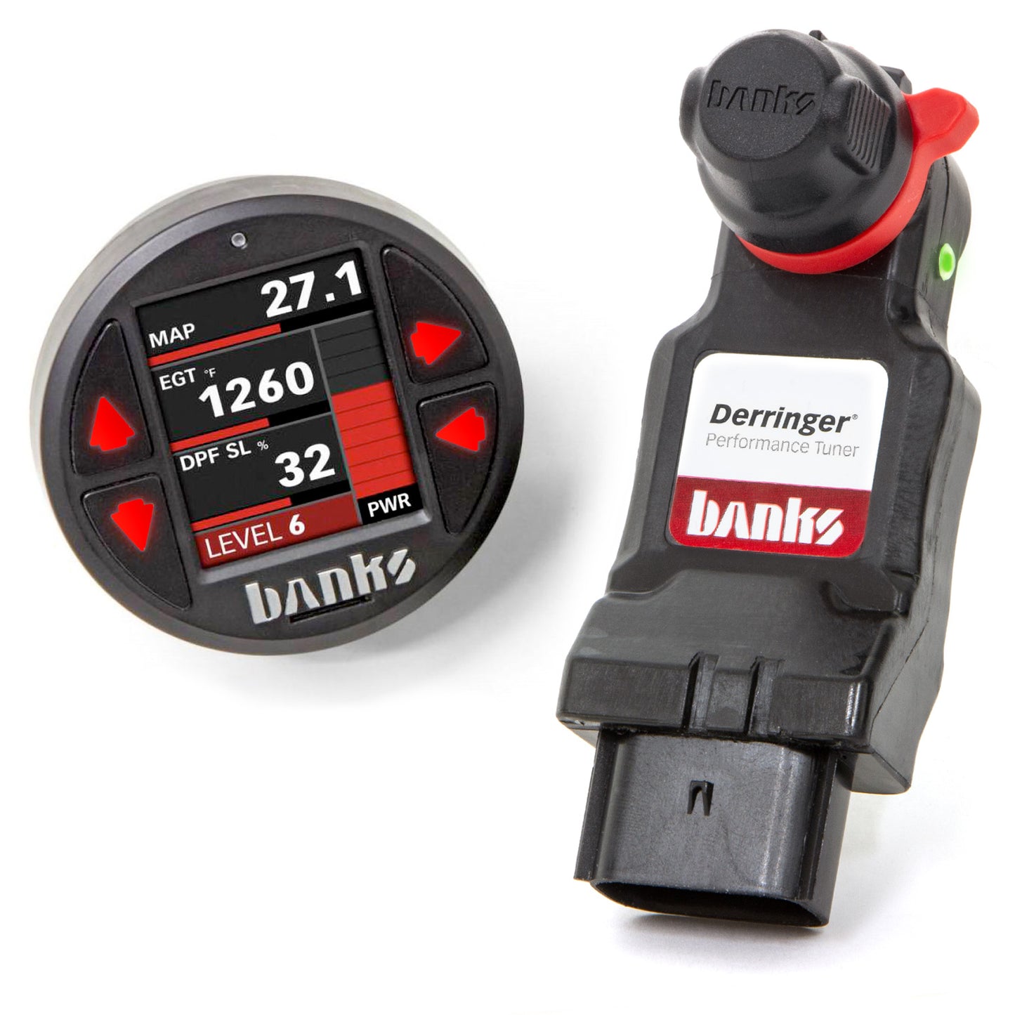 Banks Power Derringer Tuner with iDash Supergauge - Ford 2011-2019 6.7L