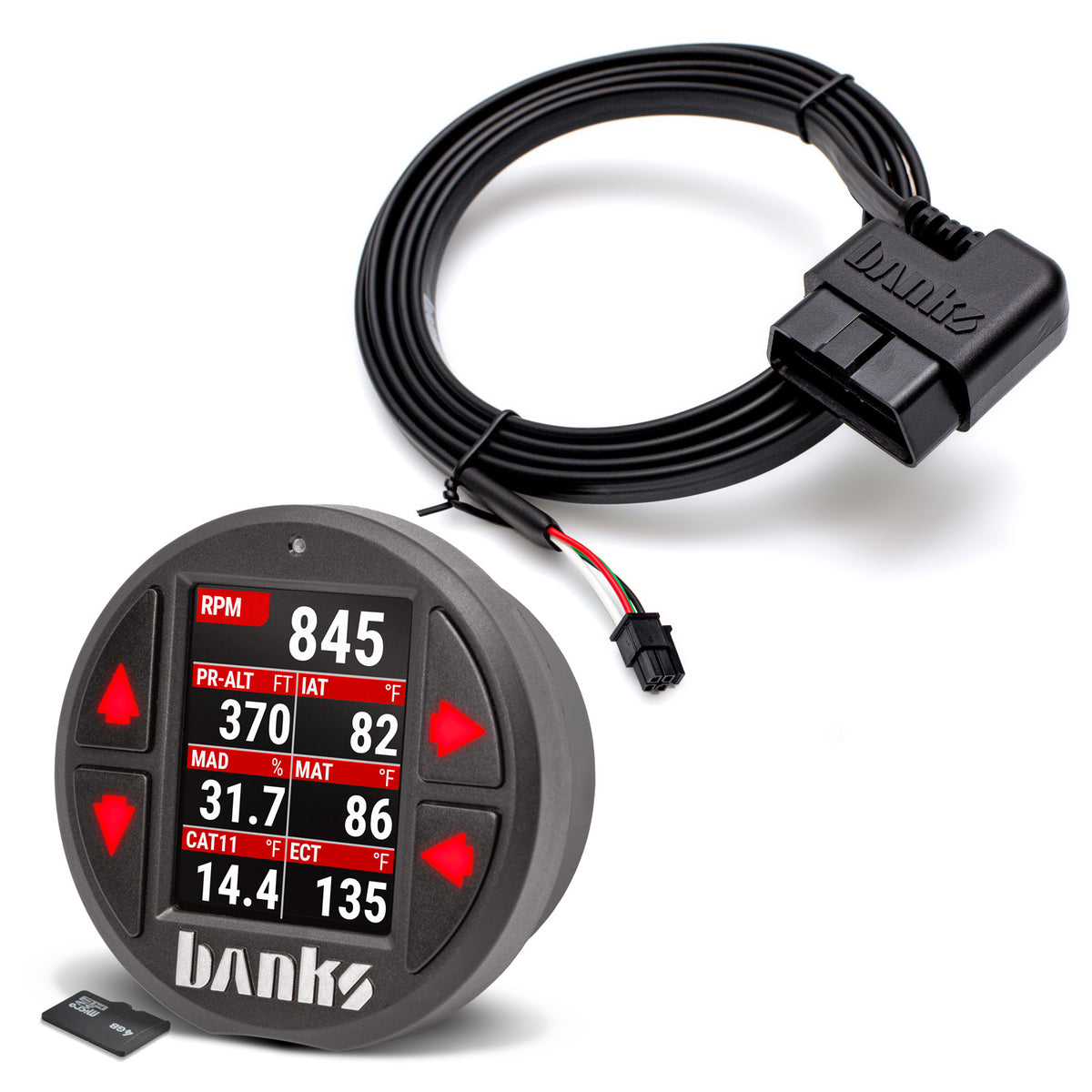 Banks Power Banks iDash Data Pro Standalone for All 2008+ OBDII CAN bus vehicles