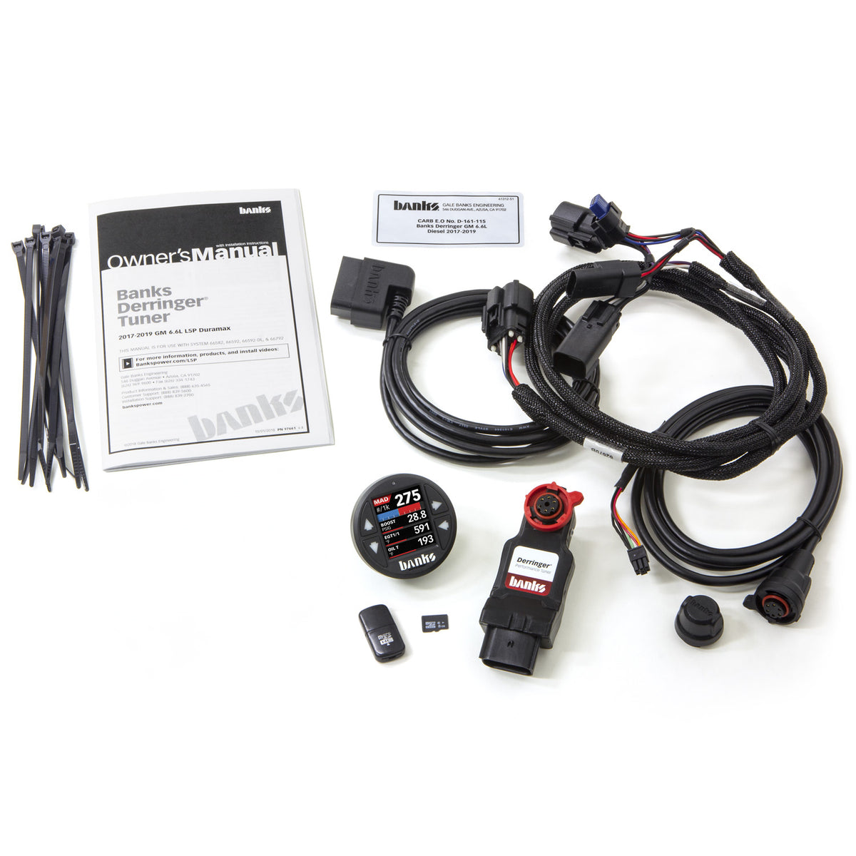 Banks Power Derringer Tuner With iDash DataMonster - Chevy/GMC 2017-2019 6.6L