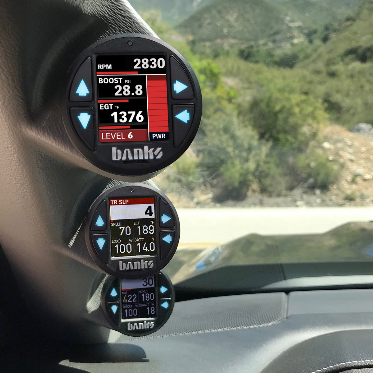 Banks Power Derringer Tuner With iDash DataMonster - Chevy/GMC 2017-2019 6.6L
