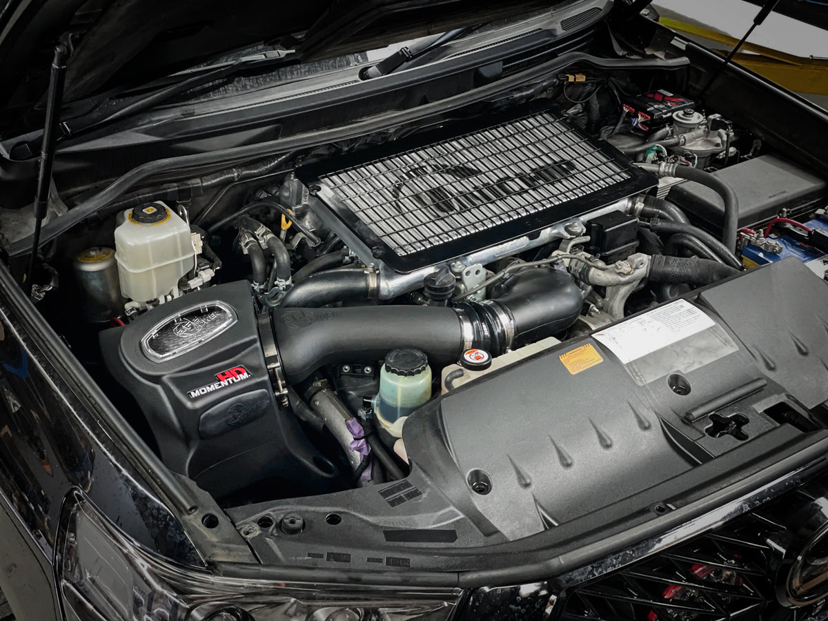 aFe Momentum HD Cold Air Intake System w/ Pro DRY S Filter - 2008-2021 4.5L