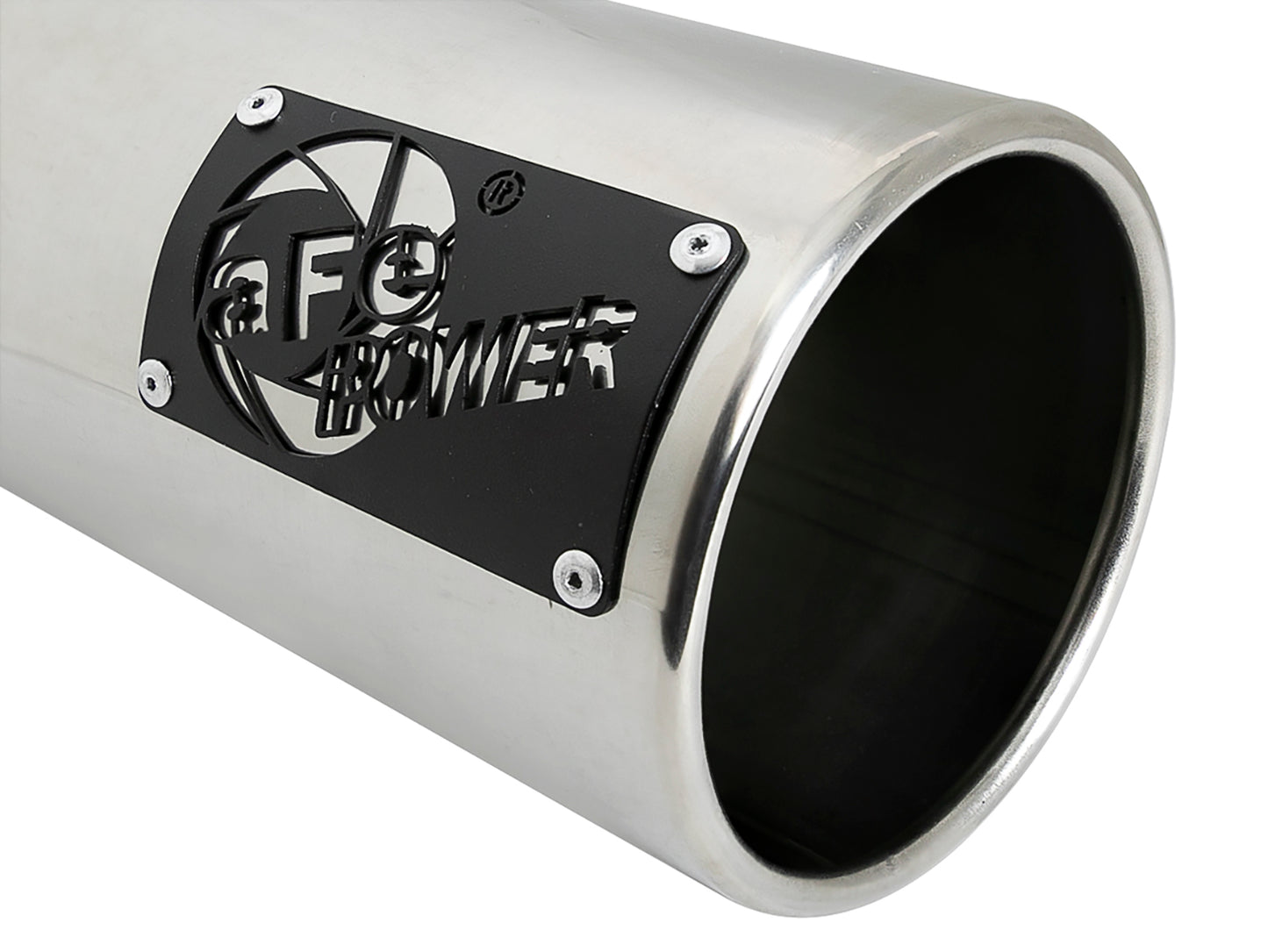 aFe SATURN 4S 304 Stainless Steel Intercooled Clamp-on Exhaust Tip Polished
