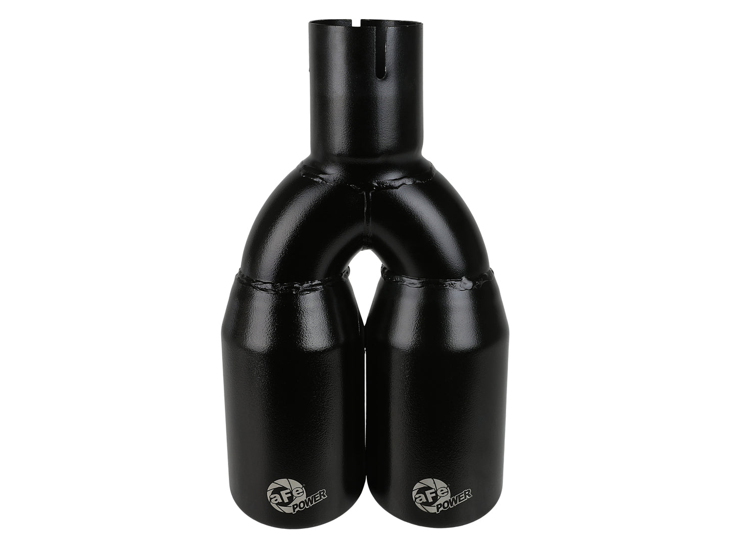 aFe MACH Force-Xp 409 Stainless Steel Clamp-on Exhaust Tip Black - 49T25374-B12