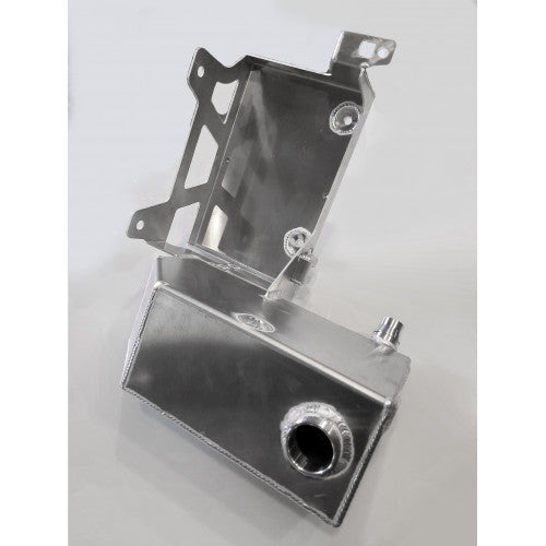 No Limit Factory Replacement Aluminum Coolant Tank Raw 2017+ 6.7 Power Stroke