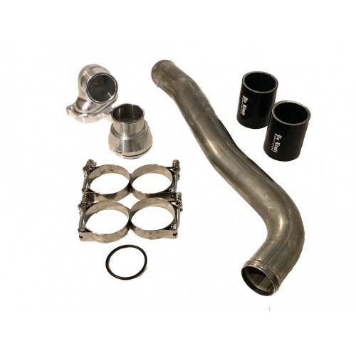 No Limit 67UCHKR1116 6.7L Upper Coolant Hose Kit - Raw - 2011-2016 Ford Super Duty Power Stroke