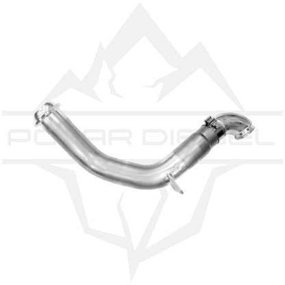 Polar 2023-2026 Ford Powerstroke 6.7L 4” Downpipe Back Exhaust & Downpipe Package With Muffler