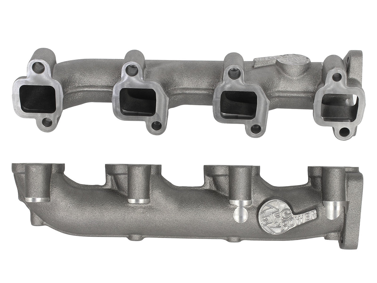 aFe BladeRunner Ported Ductile Iron Exhaust Manifold - Chevy/GMC 2001-2016 6.6L