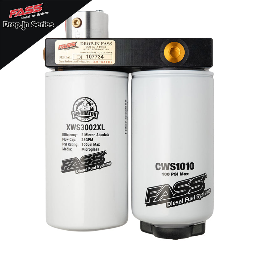 FASS Drop-In Series Diesel Fuel System for 2025-2027 RAM 2500/3500 6.7L Cummins