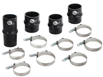 aFe BladeRunner Intercooler Couplings & Clamps Kit; aFe & Factory Replacement