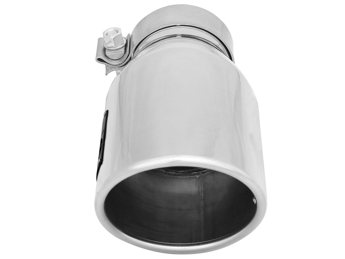 aFe MACH Force-Xp 304 Stainless Steel Clamp-on Exhaust Tip Polished - 49T30451-P09