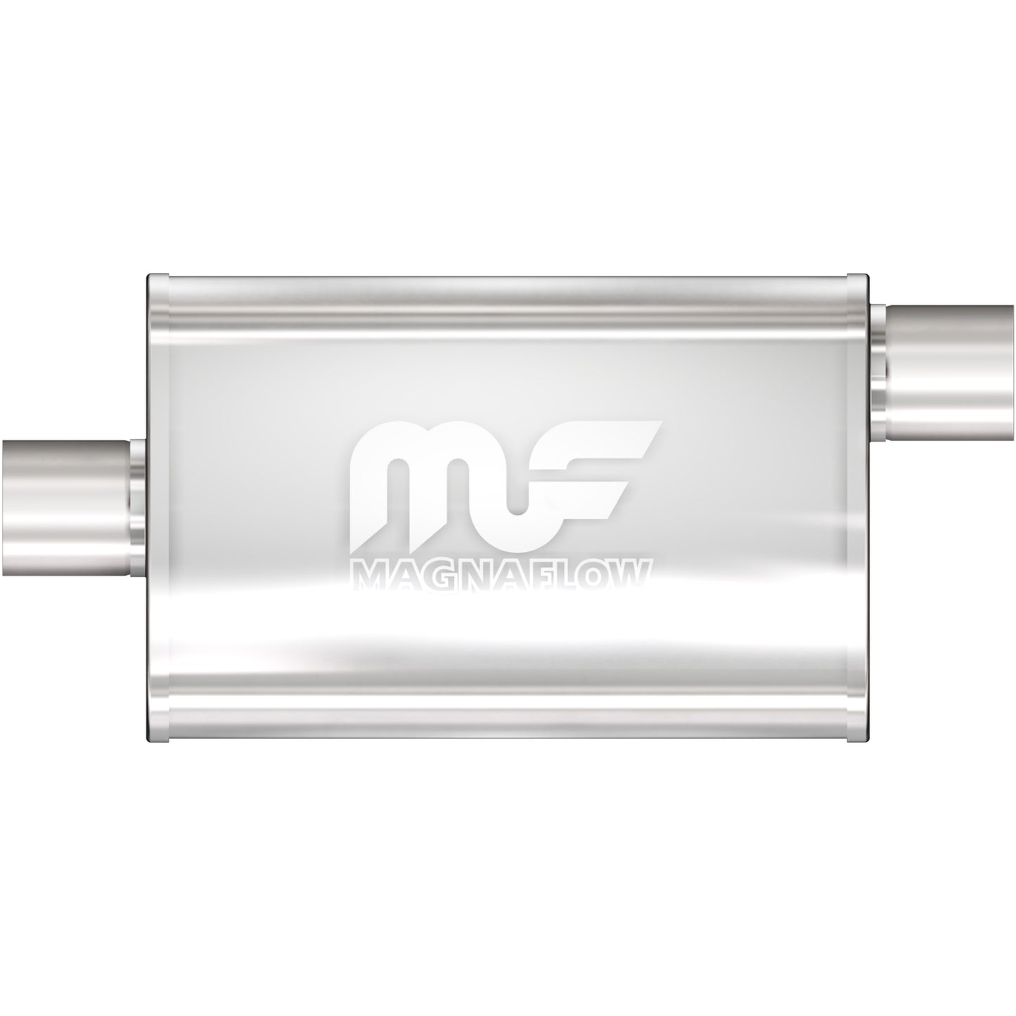 MagnaFlow 2.5 in/2.5 in Offset/Center; 4 in x 14 in x 9 in Body Muffler 11226