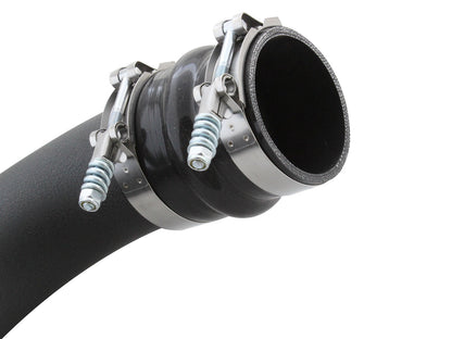 aFe BladeRunner 3 IN Aluminum Cold Charge Pipe Black - Chevy/GMC 2011-2016 6.6L