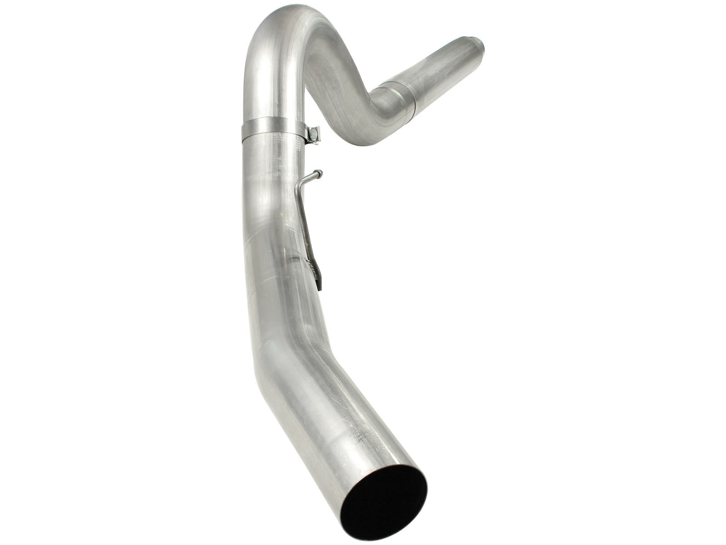 aFe Large Bore-HD 5 IN 409 Stainless Steel DPF-Back Exhaust System - Ford 2008-2010 6.4L