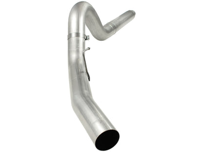 aFe Large Bore-HD 5 IN 409 Stainless Steel DPF-Back Exhaust System - Ford 2008-2010 6.4L
