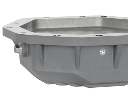 aFe Street Series Rear Differential Cover Raw w/ Machined Fins - Ford 2017-2023 6.7L - Axle Type Dana M275