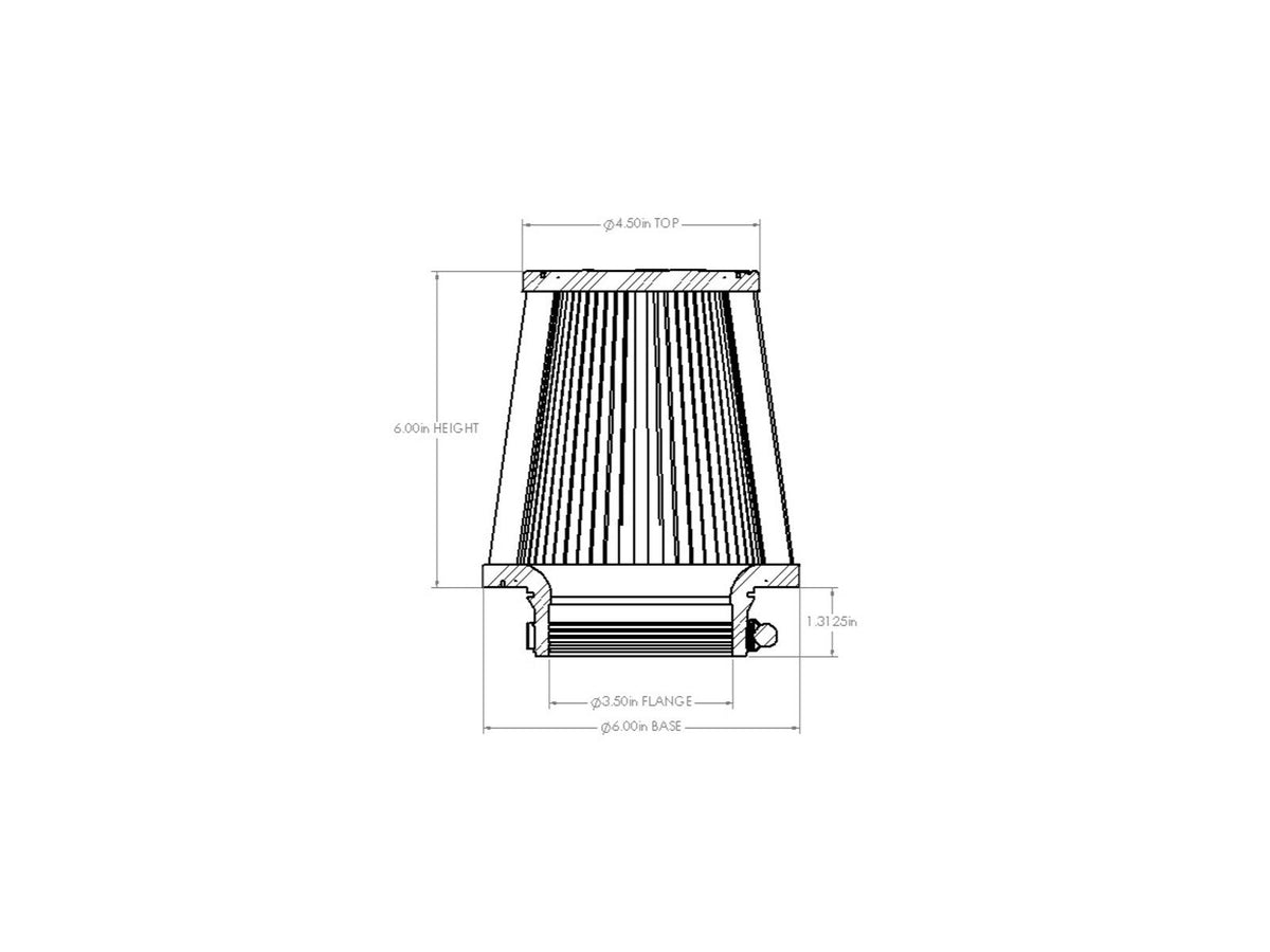 aFe Takeda Intake Replacement Air Filter w/ D2 Dura-Dry Media