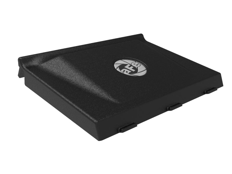 aFe Rapid Induction Cold Air Intake System Cover Black - ABS Plastic