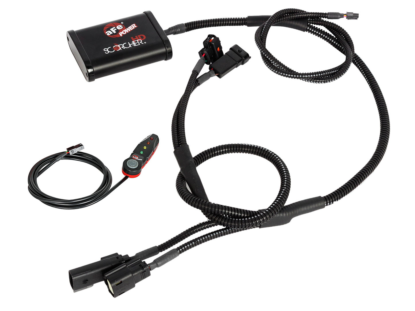 aFe SCORCHER HD Plug and Play Power Module with Remote - Ford 2011-2016 6.7L