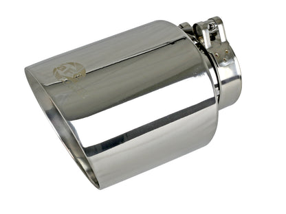 aFe MACH Force-Xp 304 Stainless Steel Clamp-on Exhaust Tip Polished - 49T25454-P071