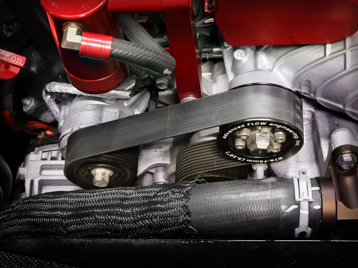 aFe Billet Aluminum Supercharger Power Pulley - 3.10 IN