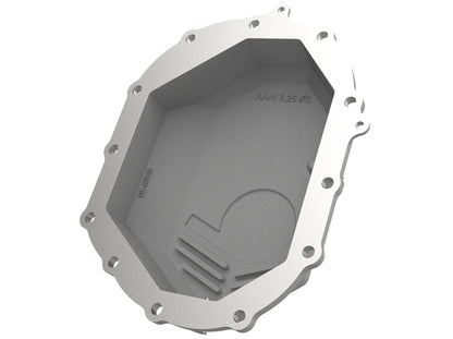 aFe Street Series Front Differential Cover Raw w/ Machined Fins - Chevy/GMC 2011-2020 6.0L/6.6L
